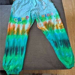 Tie-Dye Camp High Sweatpants Size Small